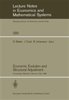 David Batten, John L Casti, John L. Casti, Börje Johansson, Joh L Casti, John L Casti - Economic Evolution and Structural Adjustment