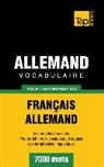 Taranov Andrey - Vocabulaire Français-Allemand pour l'autoformation - 7000 mots