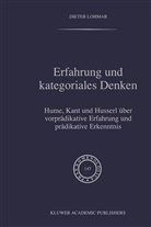 Dieter Lohmar - Erfahrung und Kategoriales Denken