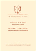 August Wilhelm Quick - Komponenten der Raumfahrt. Steuerung und Regelung in der Raumfahrttechnik