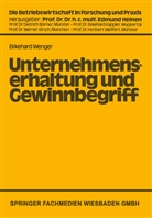 Ekkehard Wenger - Unternehmenserhaltung und Gewinnbegriff