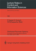 Franz Kappel, Kar Kunisch, Karl Kunisch, Wilhelm Schappacher - Distributed Parameter Systems