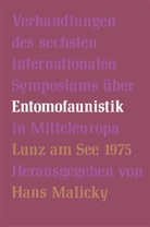 Malicky, H Malicky, H. Malicky, Hans Malicky - Verhandlungen des Sechsten Internationalen Symposiums über Entomofaunistik in Mitteleuropa
