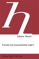 Edmun Husserl, Edmund Husserl, P. Janssen, Petra Janssen, Paul Janssen - Formale und Transzendentale Logik
