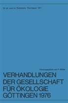 Gesellschaft Fhur Hokologie, P. Muller, Paul Muller, Müller, P Müller, P. Müller... - Verhandlungen der Gesellschaft für Ökologie, Göttingen 1976