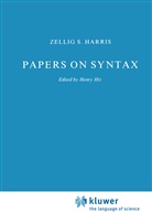Z Harris, Z. Harris, Zellig S. Harris, Hiz, H Hiz, H. Hiz... - Papers on Syntax