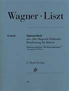 Franz Liszt, Richard Wagner, Ullrich Scheideler - Franz Liszt - Spinnerlied aus "Der fliegende Holländer"