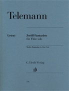 Georg Philipp Telemann, Marion Beyer - Georg Philipp Telemann - Zwölf Fantasien für Flöte solo TWV 40:2-13