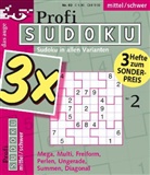 Profi Sudoku 3er-Band. Bd.2