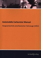 Automobile Society of America, Automobil Society of America, Automobile Society of America - Automobile Carburetor Manual