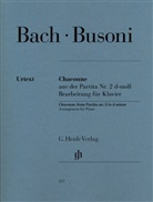 Johann Sebastian Bach, Ferruccio Busoni, Ferruccio B. Busoni, Norbert Müllemann - Ferruccio Busoni - Chaconne aus der Partita Nr. 2 d-moll (Johann Sebastian Bach)