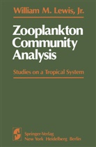 W. M. Jr. Lewis, W M Jr Lewis, W. M. Lewis, W. M. Jr. Lewis, W.M. Jr. Lewis, William M. Lewis - Zooplankton Community Analysis