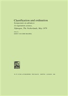 E. van der Maarel, Eddy Van Der Maarel, van der Maarel, E van der Maarel, E. van der Maarel, Eddy van der Maarel - Classification and Ordination