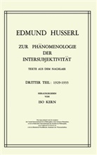 Edmun Husserl, Edmund Husserl, Kern, Kern, Iso Kern - Zur Phänomenologie der Intersubjektivität
