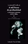 Leonard Cohen - A mil besos de profundidad II : canciones y poemas, 1979-2006