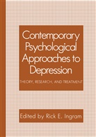 Ric E Ingram, Rick E Ingram, Rick E. Ingram, Rick E. Ingram - Contemporary Psychological Approaches to Depression