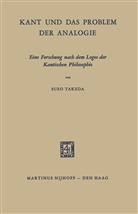 Sueo Takeda, Taked, Takeda - Kant und das Problem der Analogie