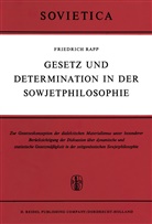 F Rapp, F. Rapp, Friedrich Rapp - Gesetz und Determination in der Sowjetphilosophie
