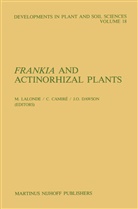 Camir¿C., C. Camire, Camiré, C Camiré, C. Camiré, J. O. Dawson... - Frankia and Actinorhizal Plants