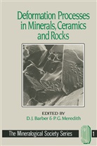 D Barber, D J Barber, D. J. Barber, D.J. Barber, David J. Barber, P G Meredith... - Deformation Processes in Minerals, Ceramics and Rocks