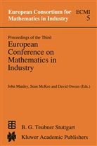 J. Manley, John Manley, McKee, S McKee, S. McKee, Sean McKee... - Proceedings of the Third European Conference on Mathematics in Industry