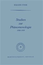 Eugen Fink, S Fink, S. Fink - Studien zur Phänomenologie 1930-1939
