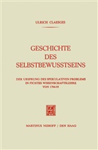 Ulrich Claesges - Geschichte des Selbstbewusstseins