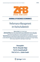 Alexander Dilger, Haral Dyckhoff, Harald Dyckhoff, G¿nter Fandel, Günter Fandel - Performance Management im Hochschulbereich