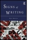 Professor Roy Harris, Professor Roy Harris Harris, Roy Harris - Signs of Writing