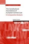 Kathleen Gutman, Kathleen (Senior Affiliated Researcher Gutman - Constitutional Foundations of European Contract Law