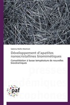 Sabrina Rollin-Martinet, Rollin-martinet-s - Developpement d apatites