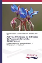 Catalin Leos Rivas, Catalina Leos Rivas, Catalin Rivas Morales, Catalina Rivas Morales, Verde, Maria Julia Verde Star - Actividad Biológica de Extractos de Plantas de la Familia Boraginaceae