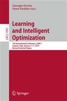Giusepp Nicosia, Giuseppe Nicosia, Pardalos, Pardalos, Panos Pardalos, Panos M Pardalos... - Learning and Intelligent Optimization