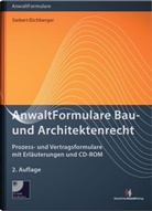 Gabriele Ahlers, Volke Bock, Volker Bock, Gabriel Bruchmann, Christian Döring, Ulrich Drossart... - Anwaltformulare Bau- und Architektenrecht, m. CD-ROM