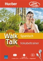 Hildegard Rudolph - Walk & Talk Spanisch Vokabeltrainer, 2 Audio-CDs + MP3-CD + Begleitheft (Livre audio)
