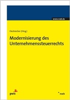 Andrea Oestreicher, Andreas Oestreicher - Modernisierung des Unternehmenssteuerrechts
