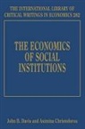 John B. Christoforou Davis, John/ Christoforou Davis, Asimina Christoforou, John B. Davis - Economics of Social Institutions