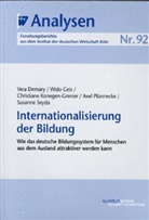 Ver Demary, Vera Demary, Wid Geis, Wido Geis, Christian Konegen-Grenier, Christiane Konegen-Grenier... - Internationalisierung der Bildung
