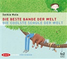 Saskia Hula, Monika Müller-Heusch - Die beste Bande der Welt / Die coolste Schule der Welt, 1 Audio-CD (Hörbuch)