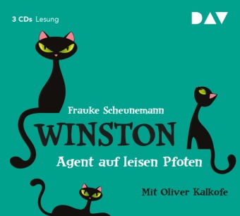 Frauke Scheunemann, Oliver Kalkofe - Winston - Agent auf leisen Pfoten, 3 Audio-CD (Audio book)
