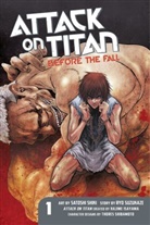 Hajime Isayama, Hajime (CRT)/ Suzukaze Isayama, Ryo Suzukaze &amp; Satoshi Shiki, Satoshi Shiki, Ryo Suzukaze, Satoshi Shiki... - Attack on Titan: Before the Fall 1