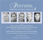 Rolf Hochhuth, Caroline Beil, Uwe Bohm, Dominique Horwitz, Benjamin Krüger, Bernhard Schütz... - Festspiel der deutschen Sprache. Tl.8, 2 Audio-CD (Hörbuch)