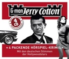 Jerry Cotton, Volker Brandt, Thomas Danneberg, Joachim Kerzel, Manfred Lehmann - G-Man Jerry Cotton, 4 Audio-CDs (Hörbuch)