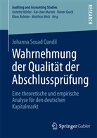 Johanna S Qandil, Johanna Souad Qandil - Wahrnehmung der Qualität der Abschlussprüfung