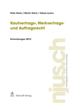 Tabea Lorenz, Pete Reetz, Peter Reetz, Marti Sohm, Martin Sohm - Kaufvertrags-, Werkvertrags- und Auftragsrecht, Entwicklungen 2012