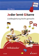 Udo Zilkens - Jeder lernt Gitarre - Liedbegleitung leicht gemacht