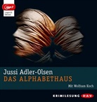 Jussi Adler-Olsen, Wolfram Koch - Das Alphabethaus, 1 Audio-CD, 1 MP3 (Hörbuch)