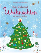 Lucy Bowman, Fiona Watt, Stella Baggott - Mein Stickerbuch: Weihnachten