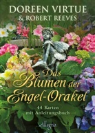 Reeves, Robert Reeves, Virtu, Virtue, Doreen Virtue - Das Blumen der Engel-Orakel, Anleitungsbuch u. Karten