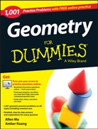 Consumer Dummies, Amber Kuang, Allen Ma, Allen Kuang Ma - Geometry: 1,001 Practice Problems for Dummies (+ Free Online Practice)